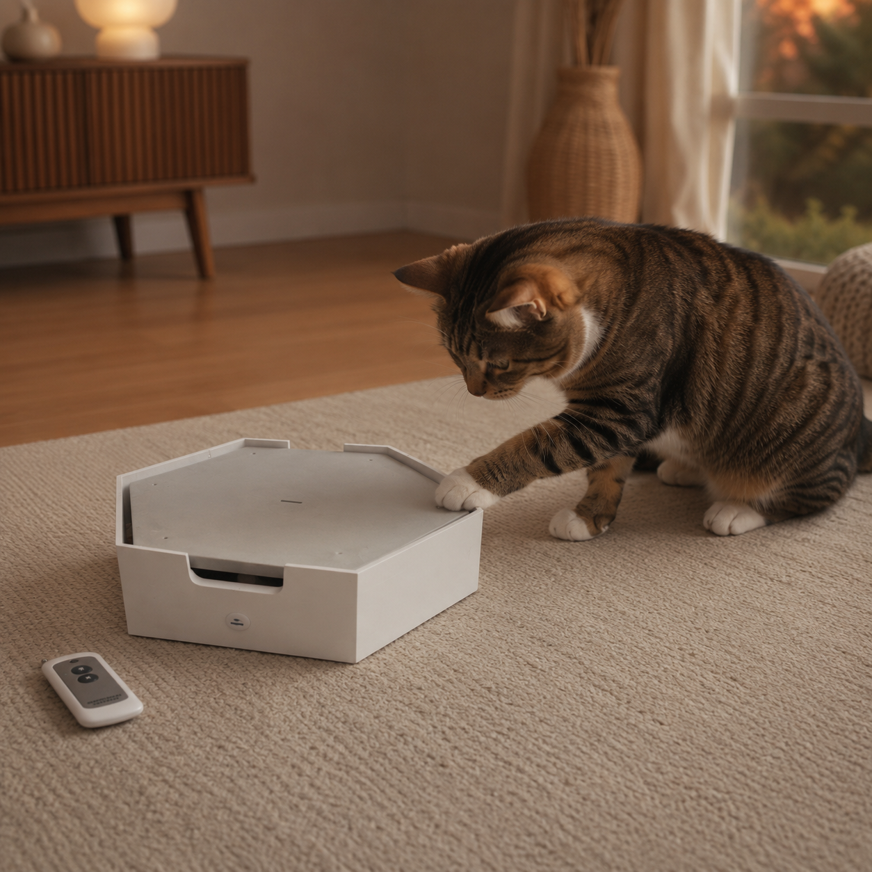 Mizu Flow | Interactief verrijkingssysteem voor katten