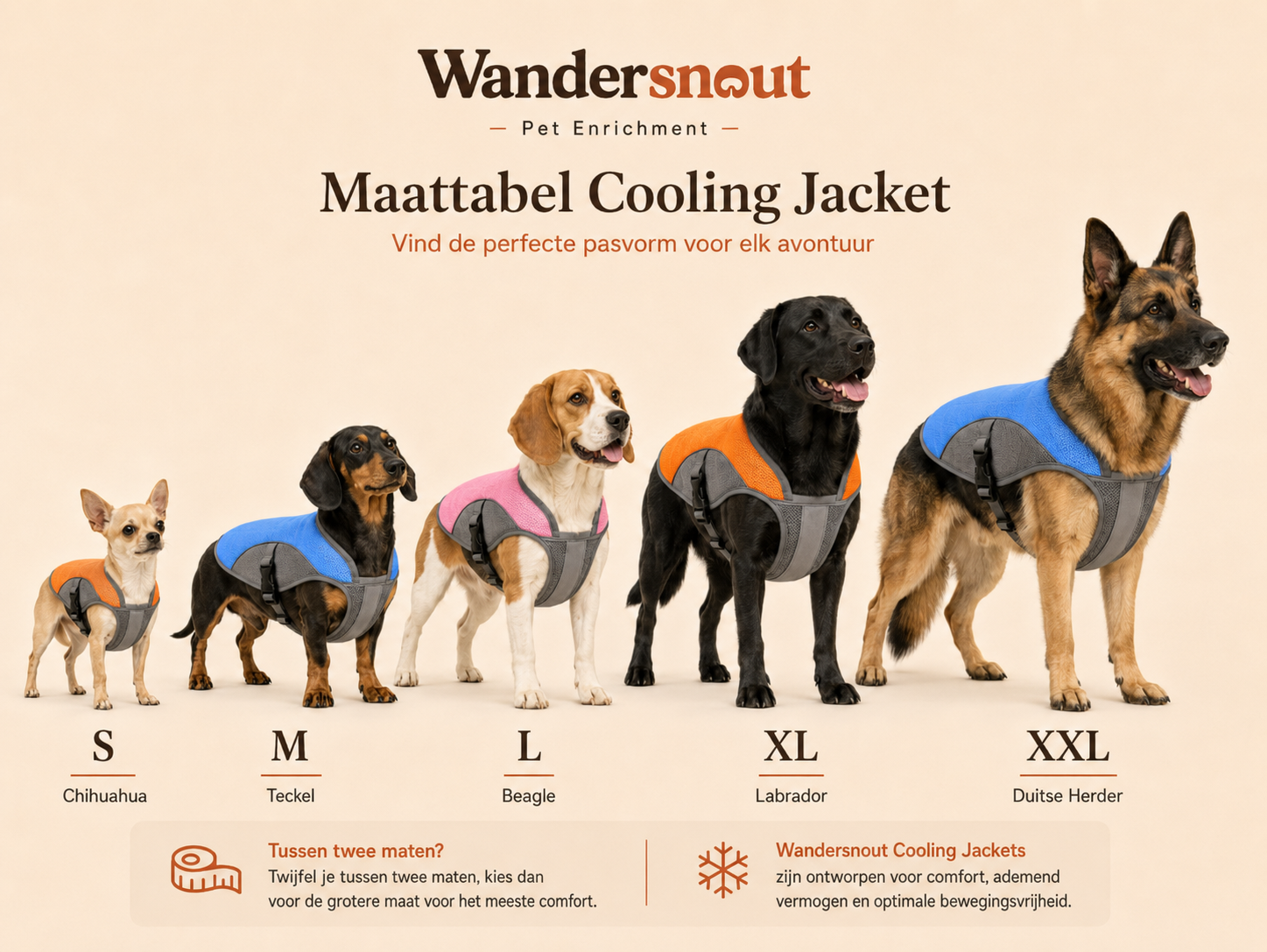 Cooling Jacket | Houd je hond koel op warme dagen
