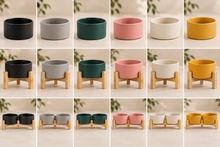Kera Ceramic Bowl collectie met zes kleuren en drie uitvoeringen