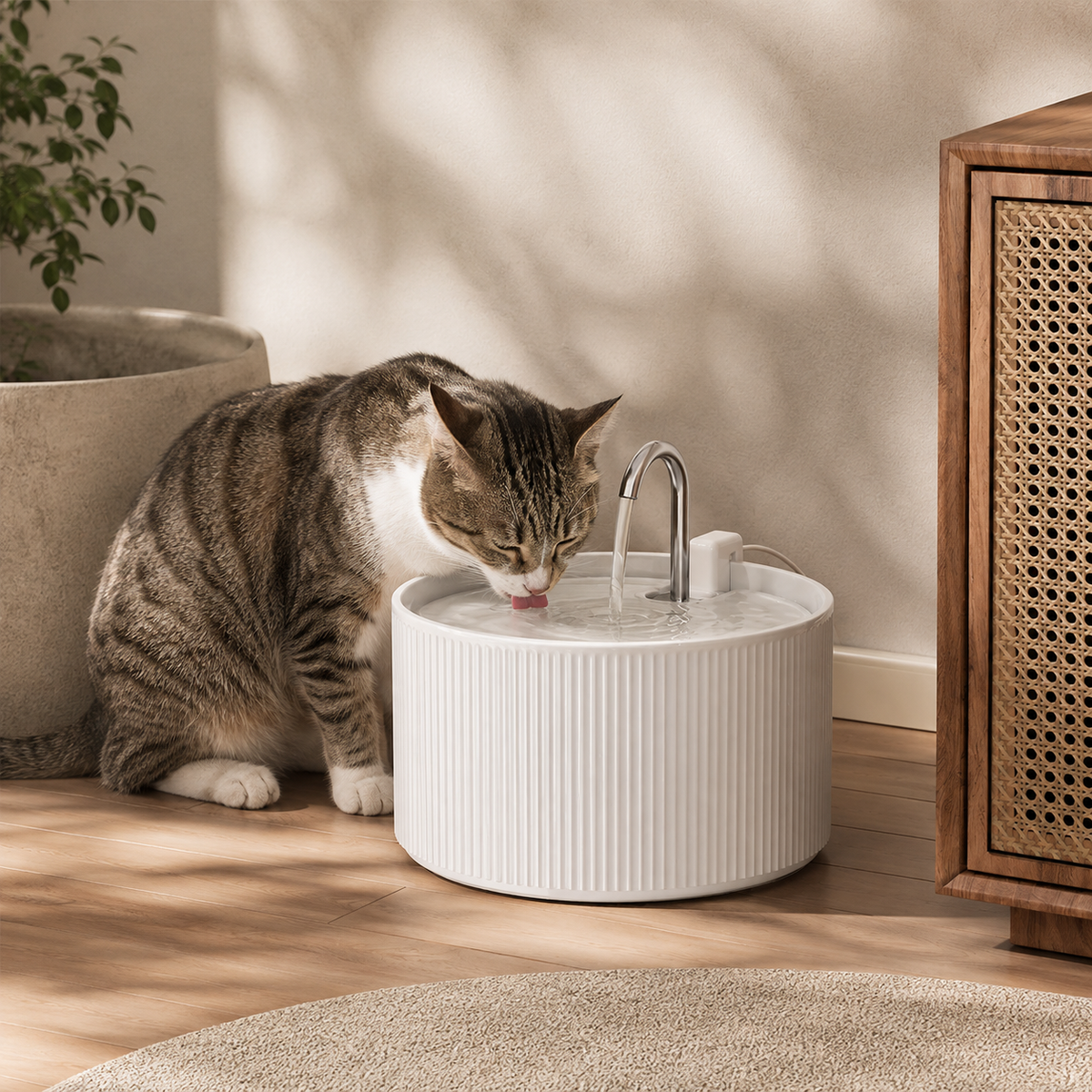 Sora Flow 2.2 | Keramische drinkfontein voor katten