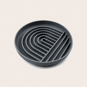Tempo Slow Bowl silicone slow feeder for dogs in charcoal